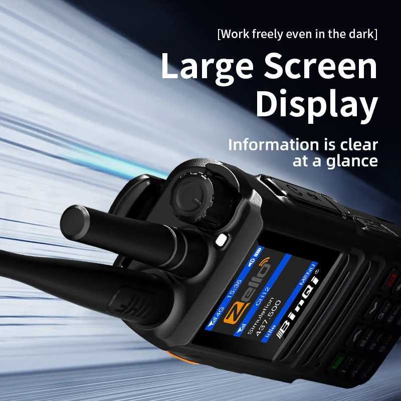 Top 889Plus Dual-Mode Walkie Talkie Zello 4g Radio +10W Vhf (Uhf) with Sim Card wireless connections Long Range Two Way Radio X2501291