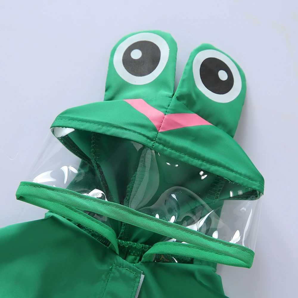 Pet Dog Raincoat Cartoon Reflective Pet Clothes Jumpsuit Waterproof Dog Jacket Dogs Water Resistant Clothes for Dogs Pet CoatXJ250121