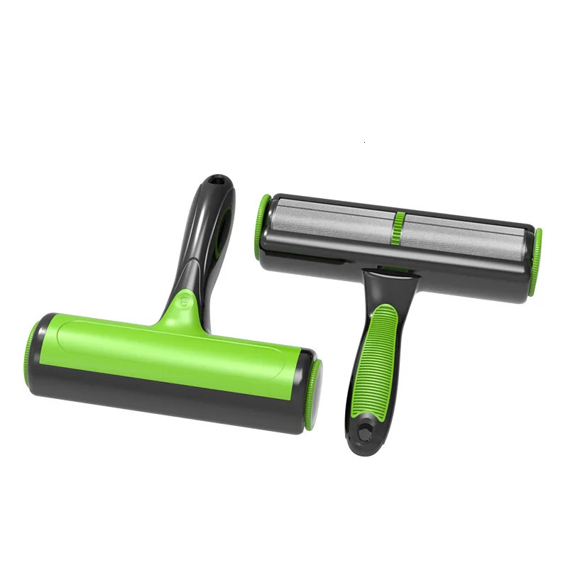 Pet Removes Hairs Cat and Dogs Green Cleaning Brush Fur Removing Animals Hair Brush Clothing Couch Sofa Carpets Combs 250113