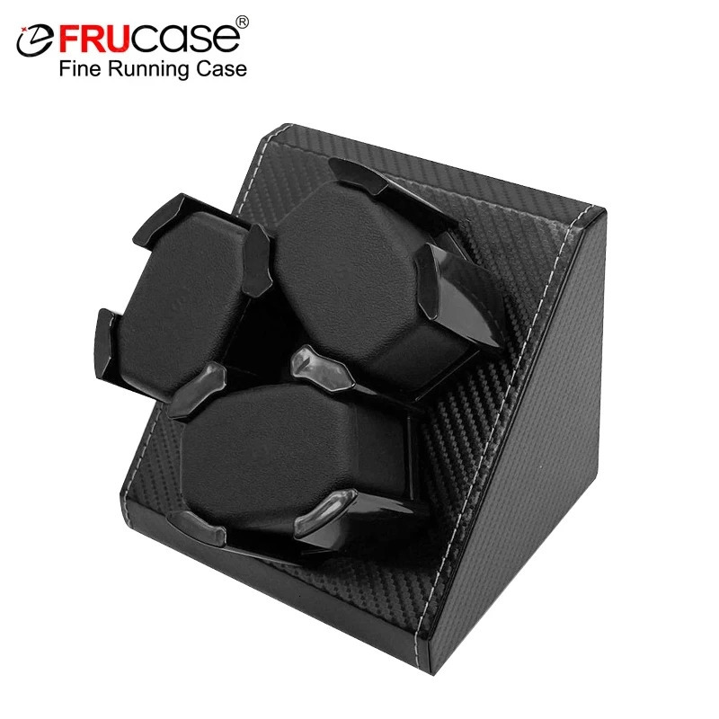 FRUCASE Watch Winder for automatic watches automatic winder for 3 watches 2 Rotation Modes Storage Case Memory Cotton 250121
