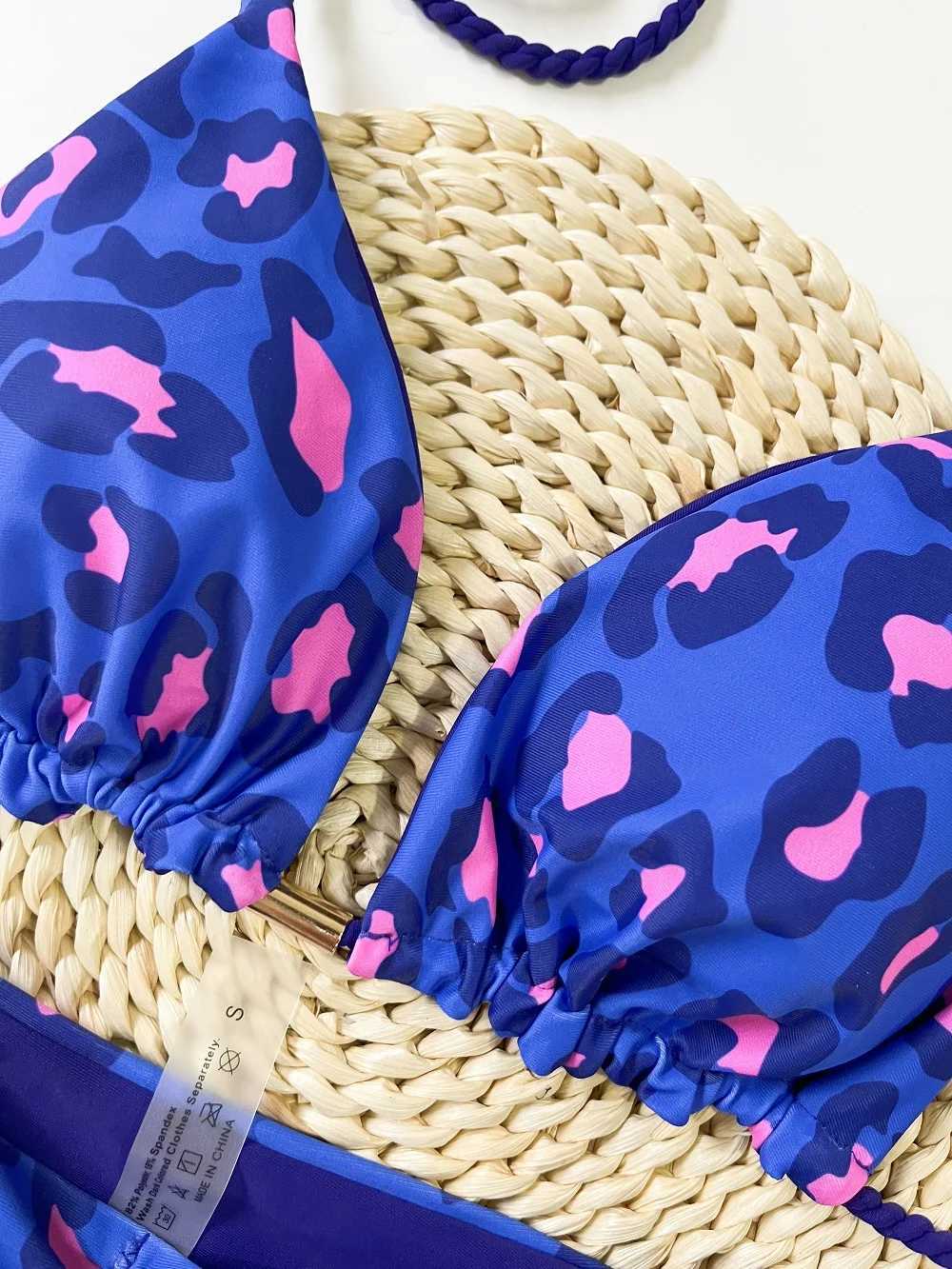 RUOTONGSEPT Sexy Leopard Print Bikini Set Swimsuit Womens Swimwear For Fe Biquini Two Piece Beachwear 2023 New Bathing SuitXJ250120