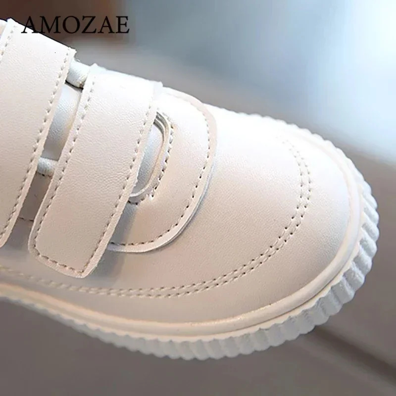 Baby Shoes Childrens Leather White For Girls Kids Sneakers Boys Sport Flexible Sole Trainers School Running 250115