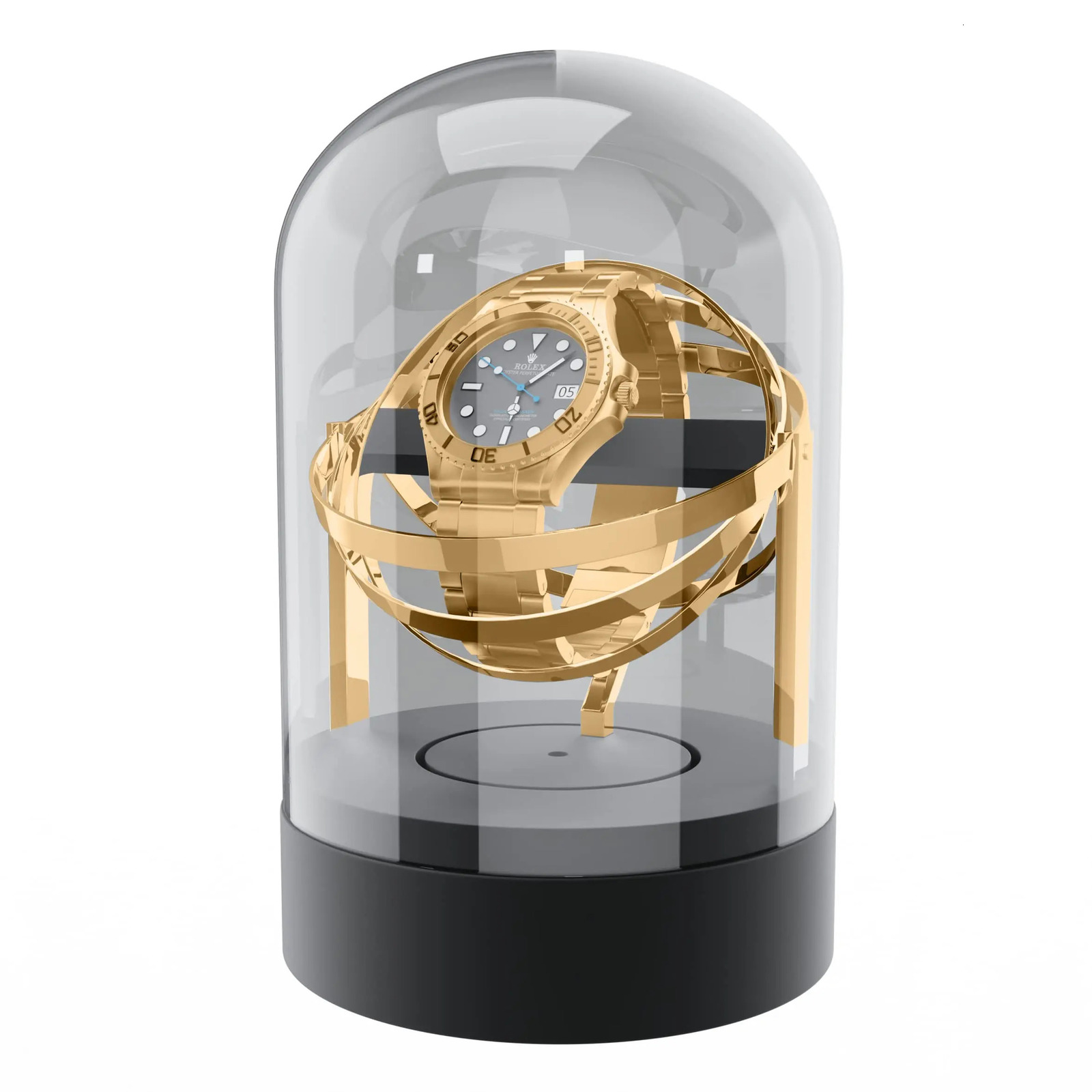 Automatic Single Electric Watch Winder for Automatic Watches Watch Box Automatic Winder Storage Orbit Display Case Box 250121