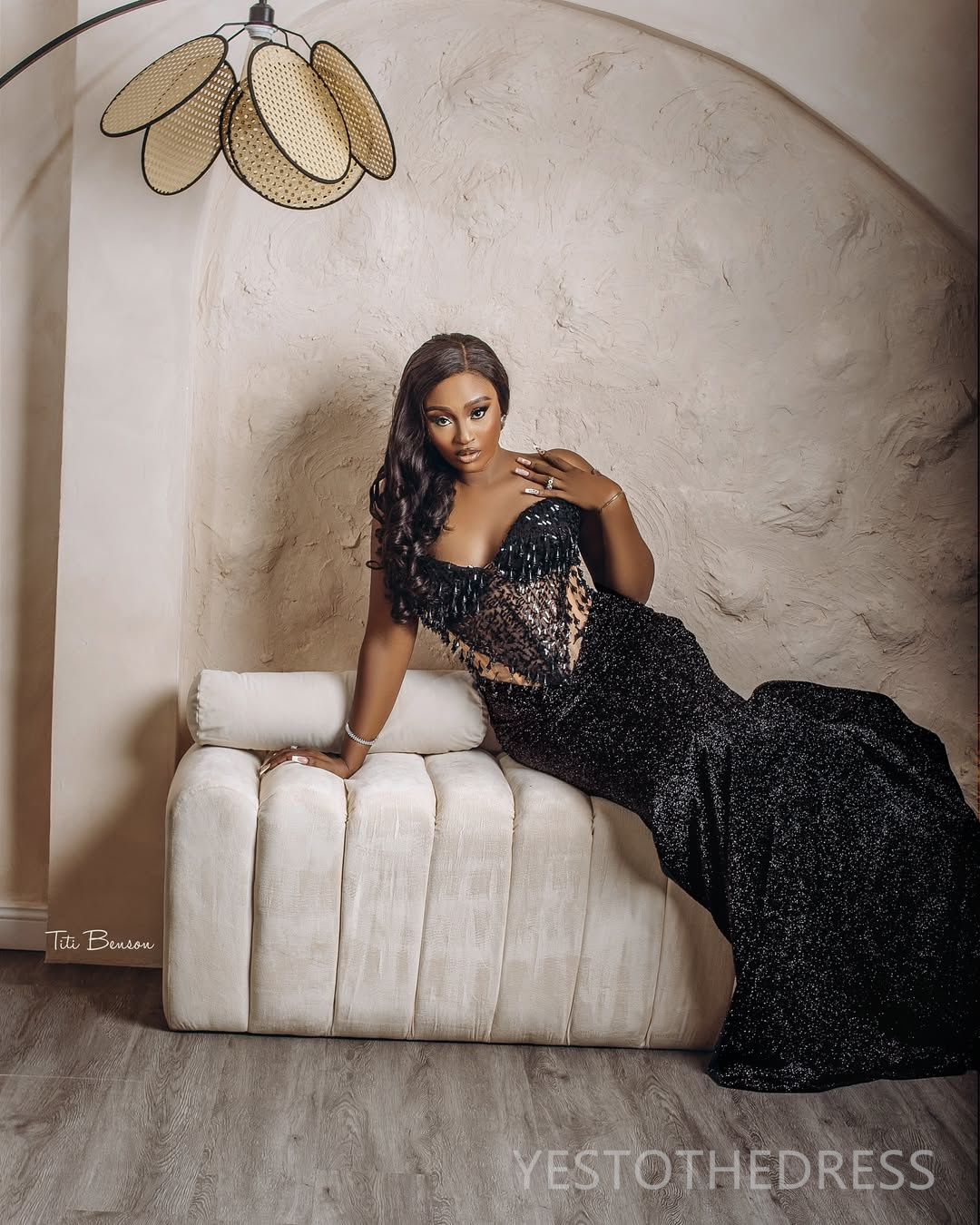 2025 Black Aso Ebi Prom Dresses Mermaid Evening Gowns For Black Women Illusion Appliqued Beaded Lace Birthday Party Dress Second Reception Gowns AM203