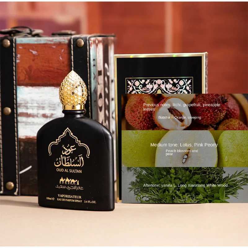 Arabic Pheromone Perfume Oud Al Sultan Women Body Spray Lasting Plant Floral Scent Fragrance Eau De Parfum Cologne 100ml ParfumsXJ250117