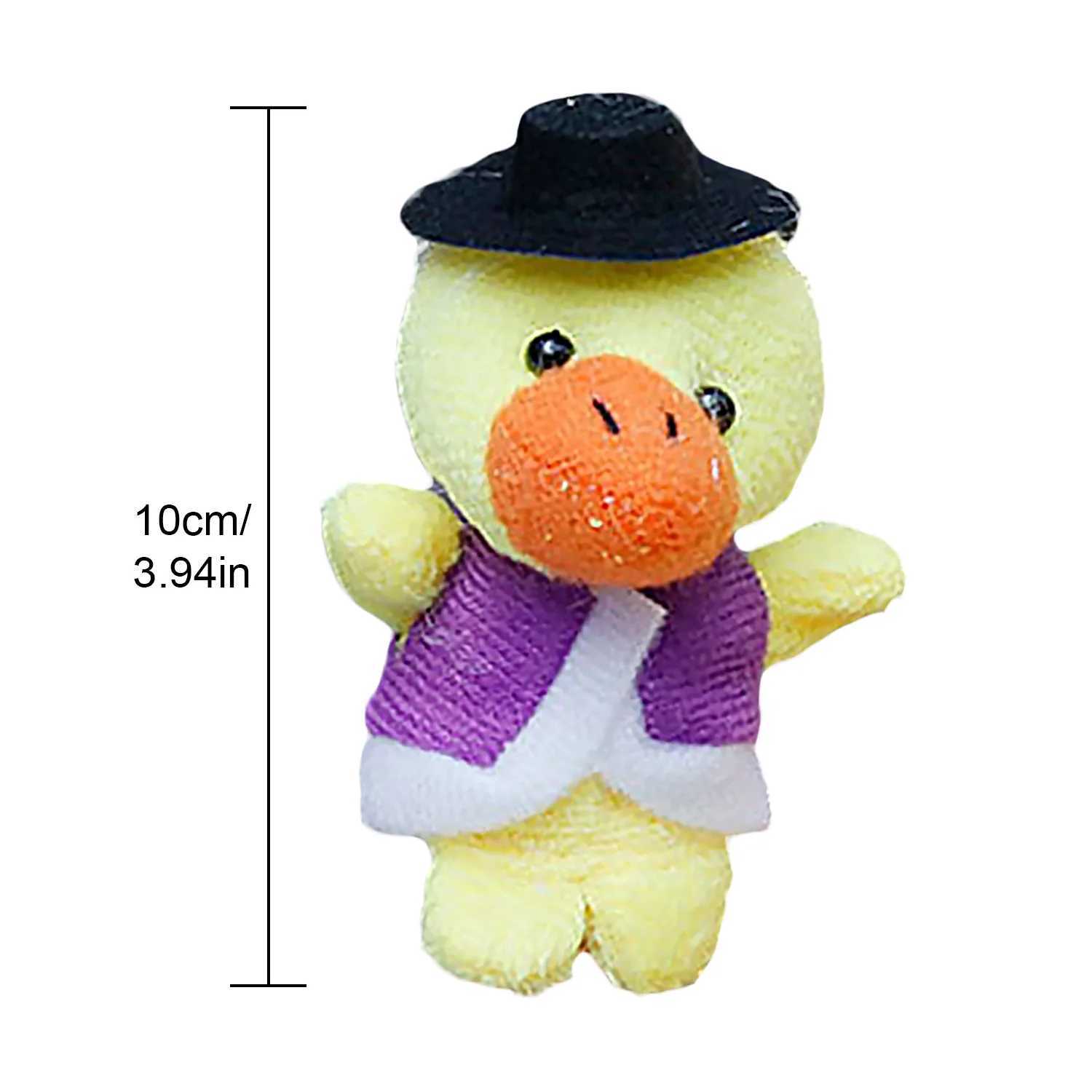 6PCS Animal Hand Puppet Duck Family Finger Puppet Plush Stuffed Toys for Kids Theater Story Telling Learning Baby Hand Doll Toys X250129