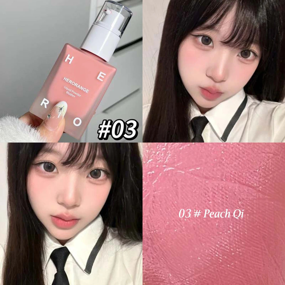 4 Colors Liquid Blush Pressed Blush Color Enhancing Face Eyes Lips Womens Makeup Create Rouge Blush Cream 250108