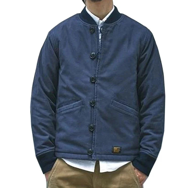 Japanese retro army Tac collar cotton coat mens winter M43 jacket thick outdoor camping hiking combat cardigan 250122