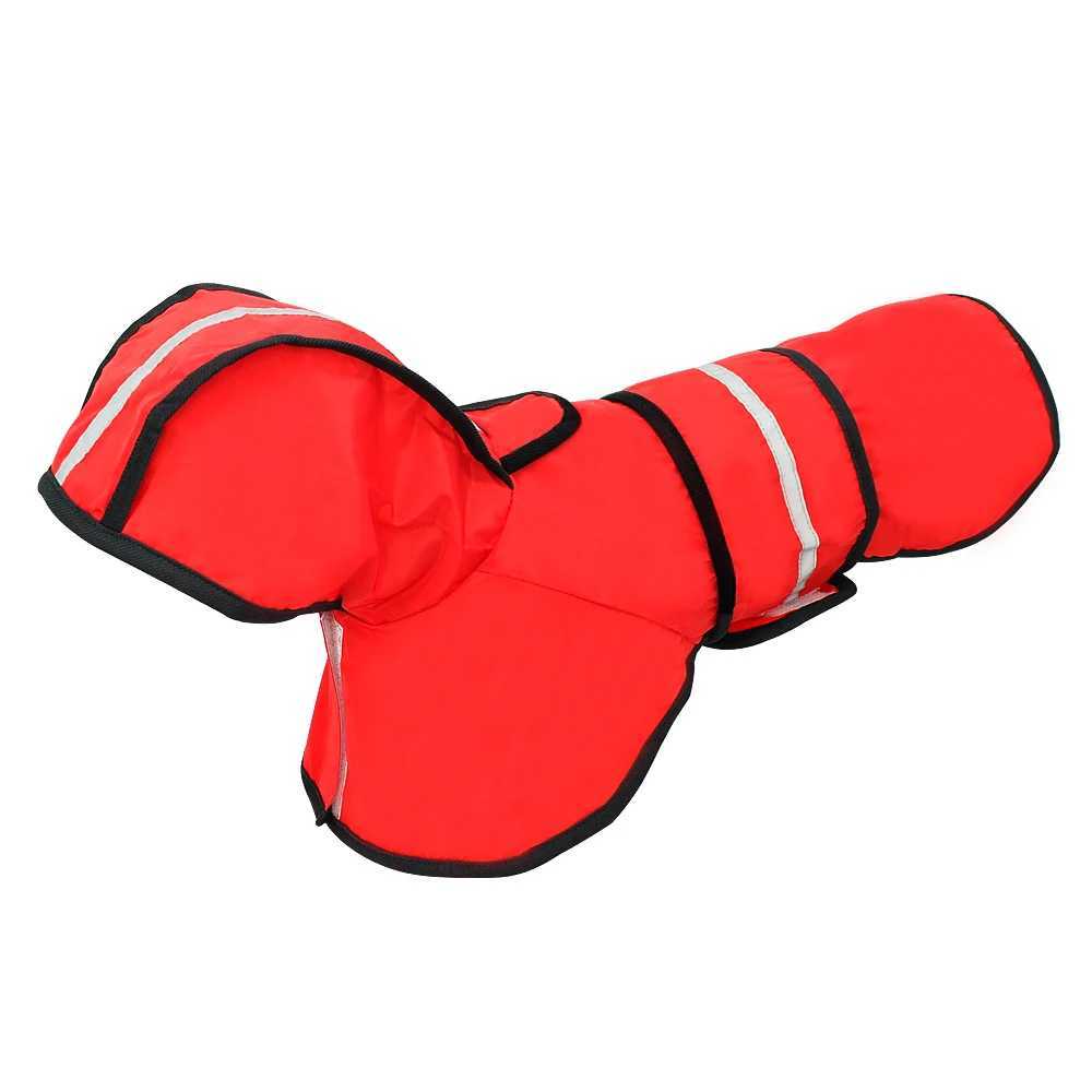 Reflective Dog Raincoat Dog Rain Jacket Waterproof Pet Coat Hoodies Jumpsuit For Small Medium Large Dogs French Bulldog S-2XLXJ250121