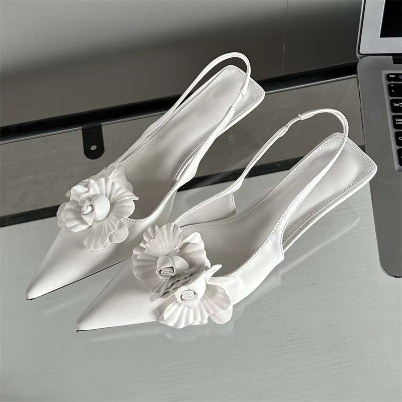 Eilyken Sexy Wer Pointed Toe Thin Low Heels Women Pumps Elegant Wedding Sgback Shoes Mules Atos De Mujer