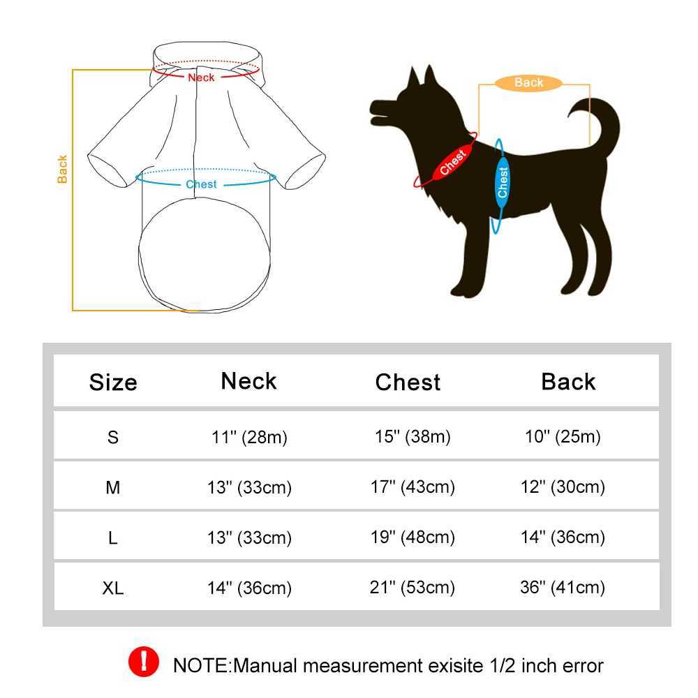 Waterproof Dog Raincoat Reflective Dog Clothes French Hoodies Jumpsuit Rain Coats For Small Medium Large Dogs Chihuahua PitbullXJ250121