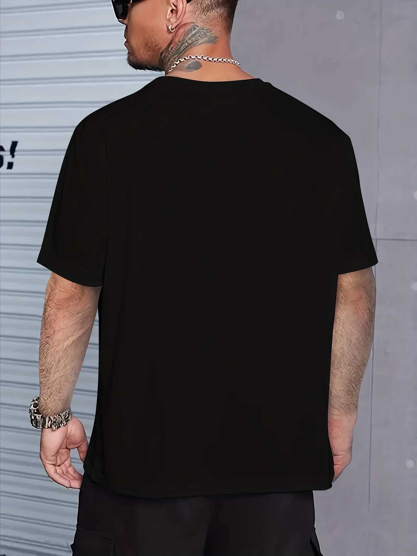 summer loose fitting casual Stylish Bear Pattern print round neck short sleeved T-shirt topXJ250117