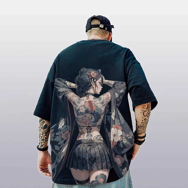 Mens 3D T-shirt Anime Cartoon Print Summer Short Sleeve Fashion T-shirts For Men T-shirt Casual Loose Top MaleXJ250117
