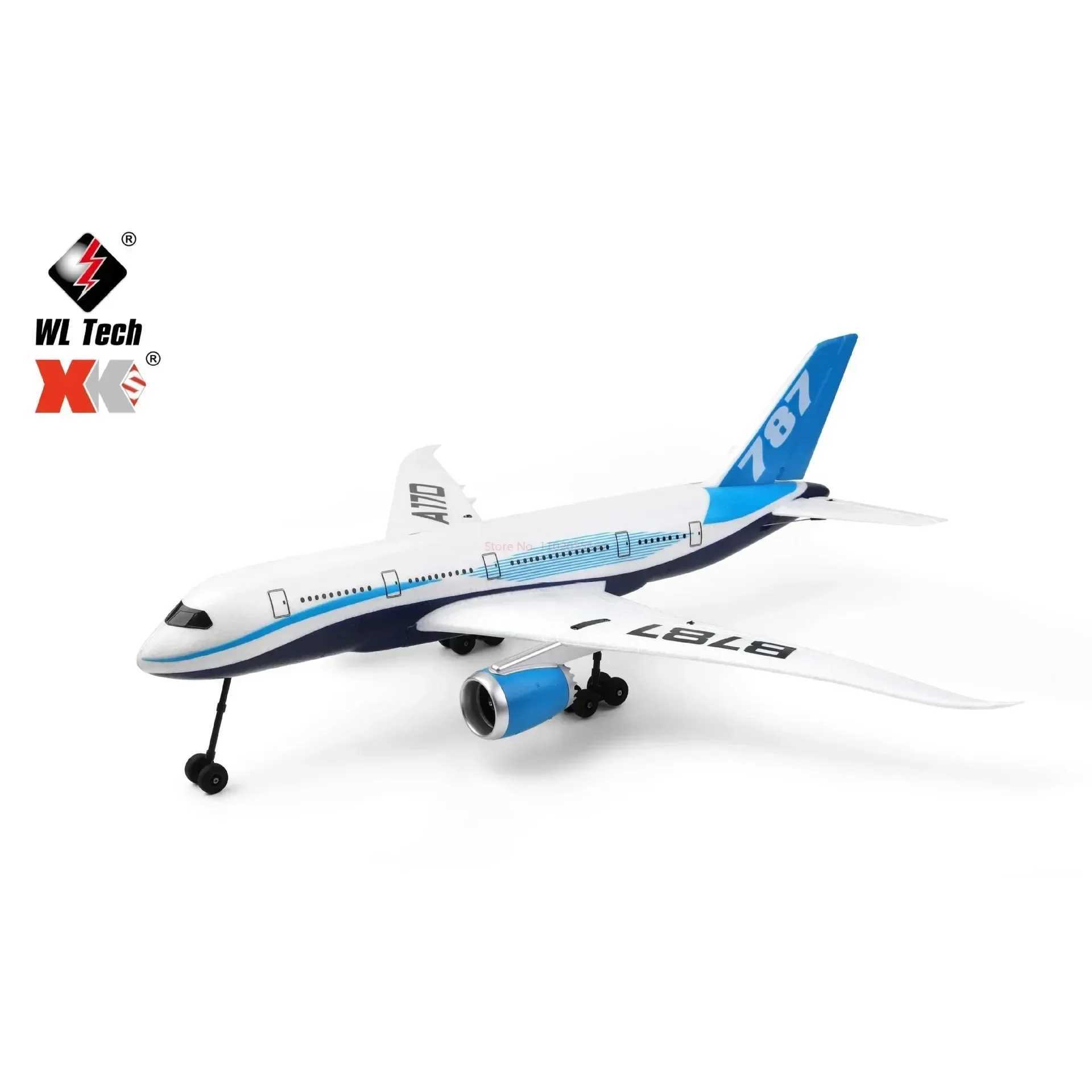WLtoys XK A170 RC Airplane 660mm Wingspan 2.4G 4CH Remote Control Airplane 3D/6G Brushless Motor EPO Material Drone Boys Toys X250129