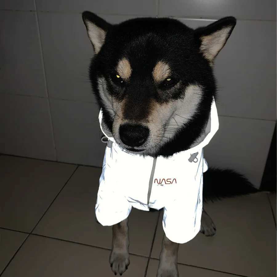 Windproof and Rainproof Dog Large Dog Raincoat Dog Pet Charge CoatXJ250121