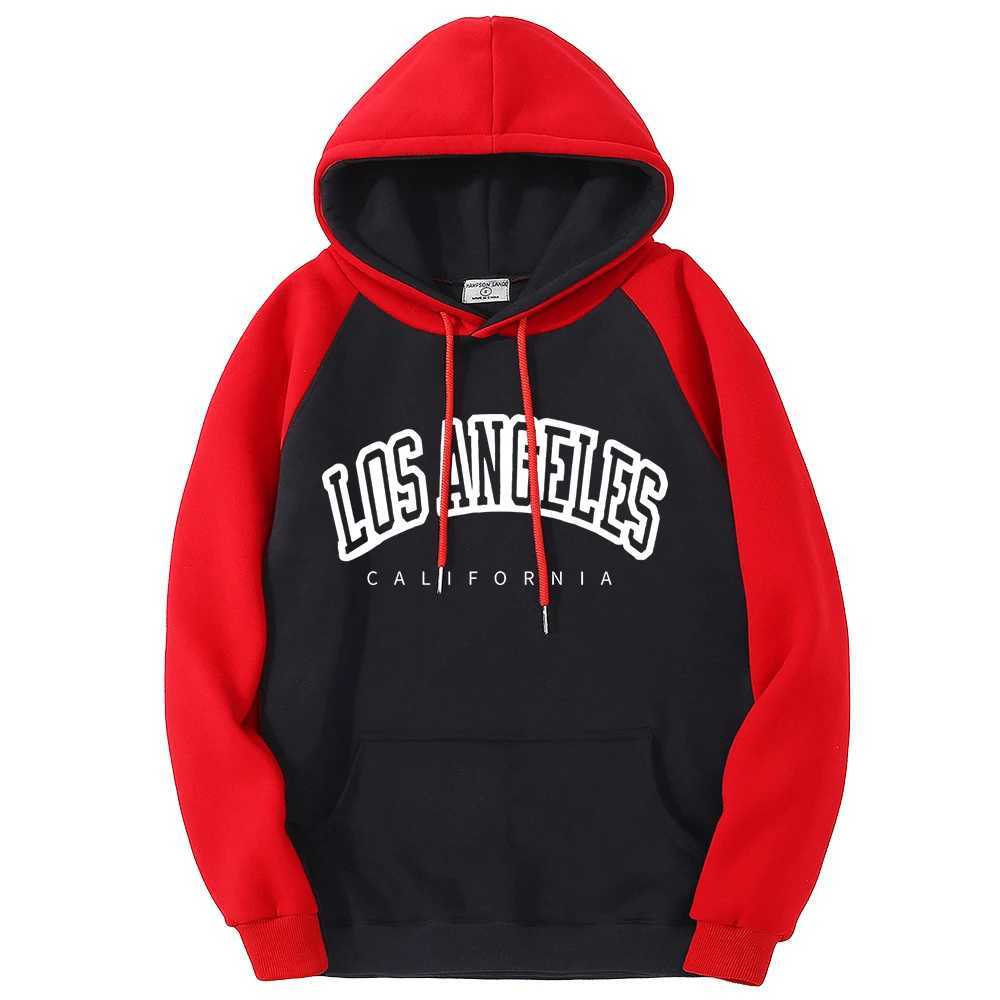 Los Angeles California City Hoodie Mens Crewneck Raglan Sweatshirt Anime Hip Hop Hoodies Autumn Hot Sale Casual Hoodie WomenXJ2500118