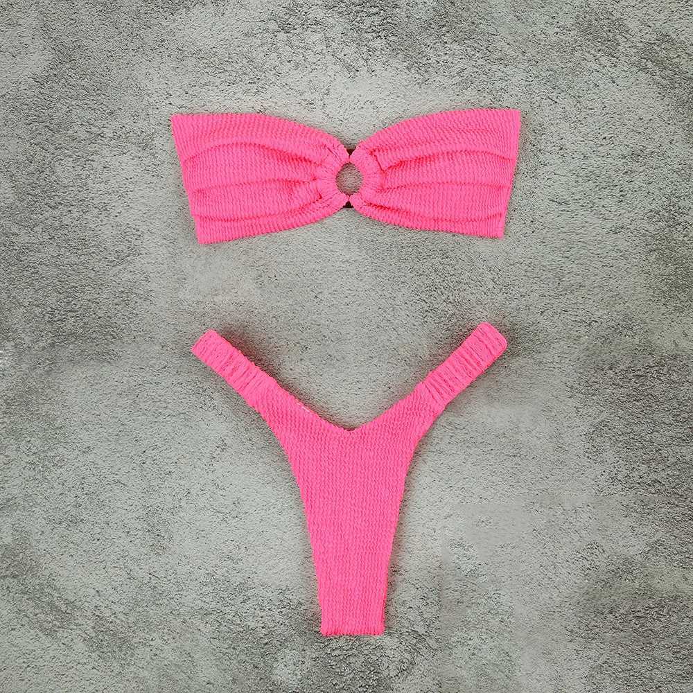 Sexy Bikini 2025 Swimsuit Women Swimwear Push Up Bikini Set Thong Brazilian Bathing Suit Beach Wear Biquini Bather FeXJ250120