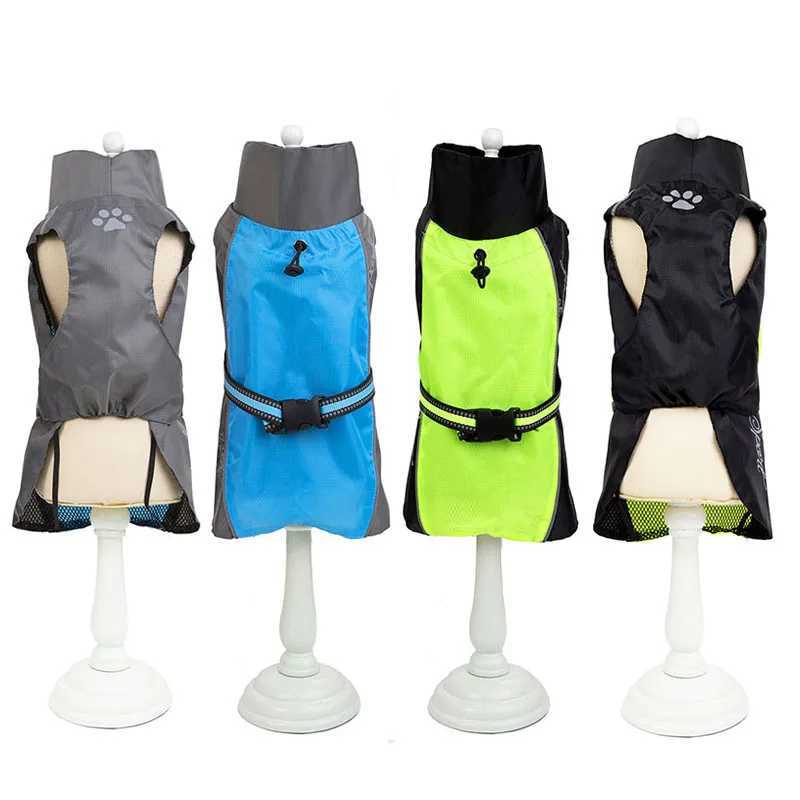Waterproof Dog Raincoat Reflective Pets Rainwear Pug Waterproof Jackets Pet Raincoat Clothing Chihuahua Pug Coat Pet SuppliesXJ250121