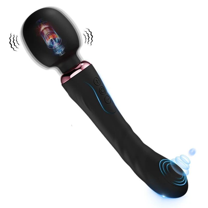 AV Shocking Vibrator for Womens with Dual Head for Intense Pleasure and Sensual Massage Vibrador Femenino 250114
