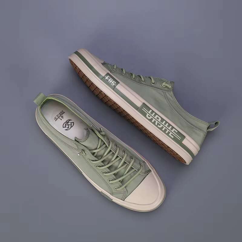 Hot Sale Blue Men's Casual Spring Summer Breathable Canvas For Men Comfortable Flat Sneakers Man Vulcanize Shoes