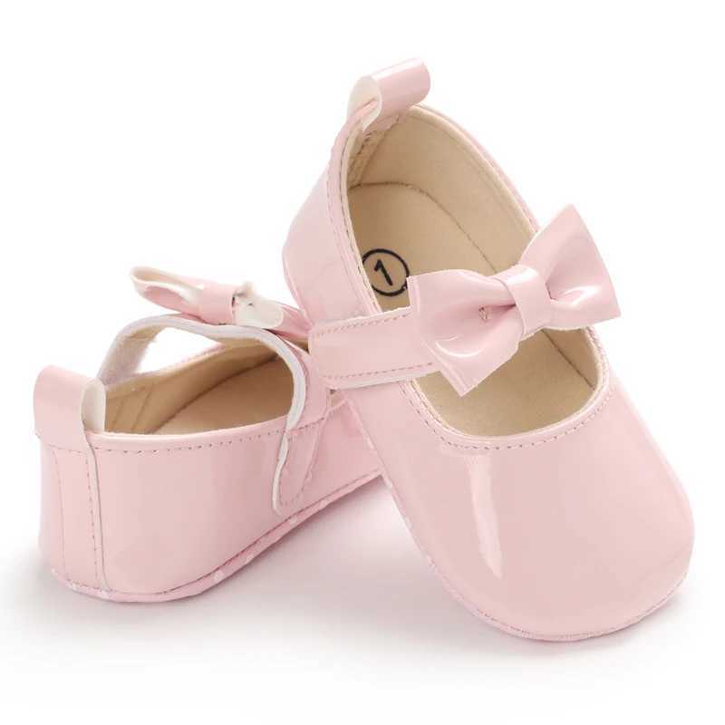 Baby Girl Shoes Fashion Flats Bowknot Soft Sole Newborn Walker Sandals Dress Formal Shoes 0-18 Months X250129