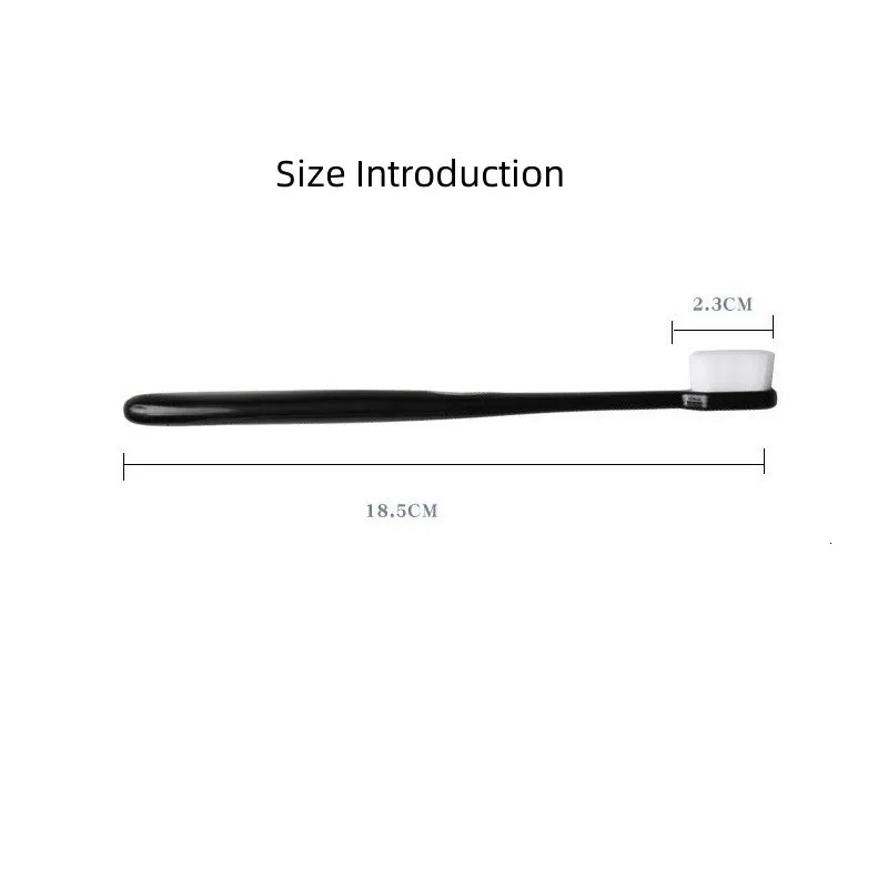 Ultrafine Soft Toothbrush Million Nano Bristle Adult Tooth Brush Teeth Deep Cleaning Portable Travel Dental Oral Care y250115