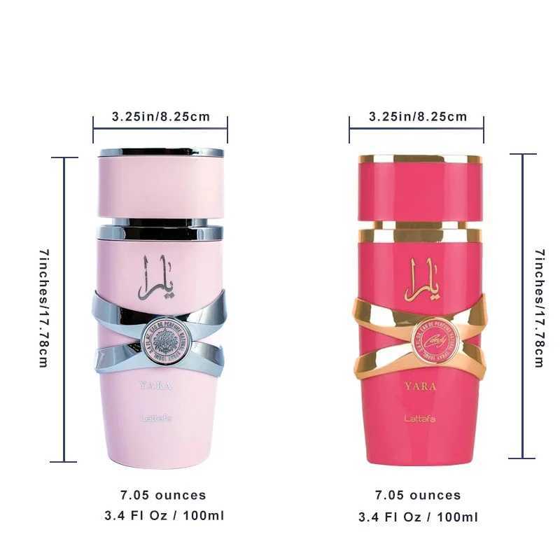 100ml Original Yara for Women Eau De Parfum Spray High Quality Arabian Perfume Lasting Fragrance Pheromone Light FragranceXJ250512