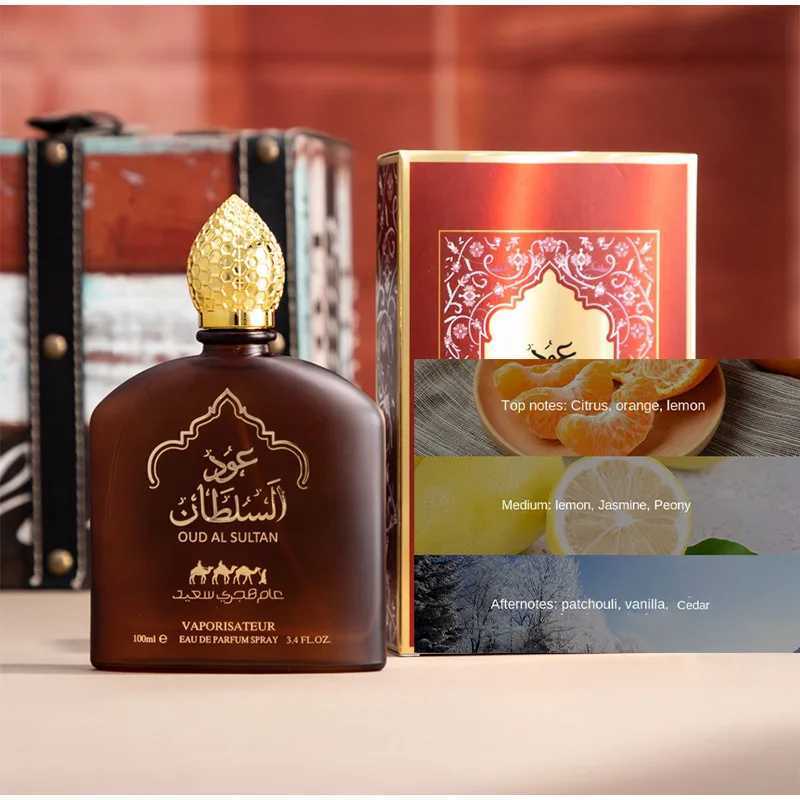 Arabic Pheromone Perfume Oud Al Sultan Women Body Spray Lasting Plant Floral Scent Fragrance Eau De Parfum Cologne 100ml ParfumsXJ250117