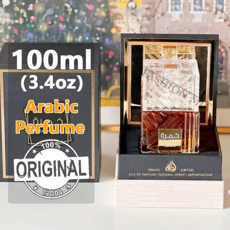 100ml Original Khamrah perfume High Quality Qahwa Arab Unisex Lasting perfume Cologne perfume Christmas Gift 3.4ozXJ250409