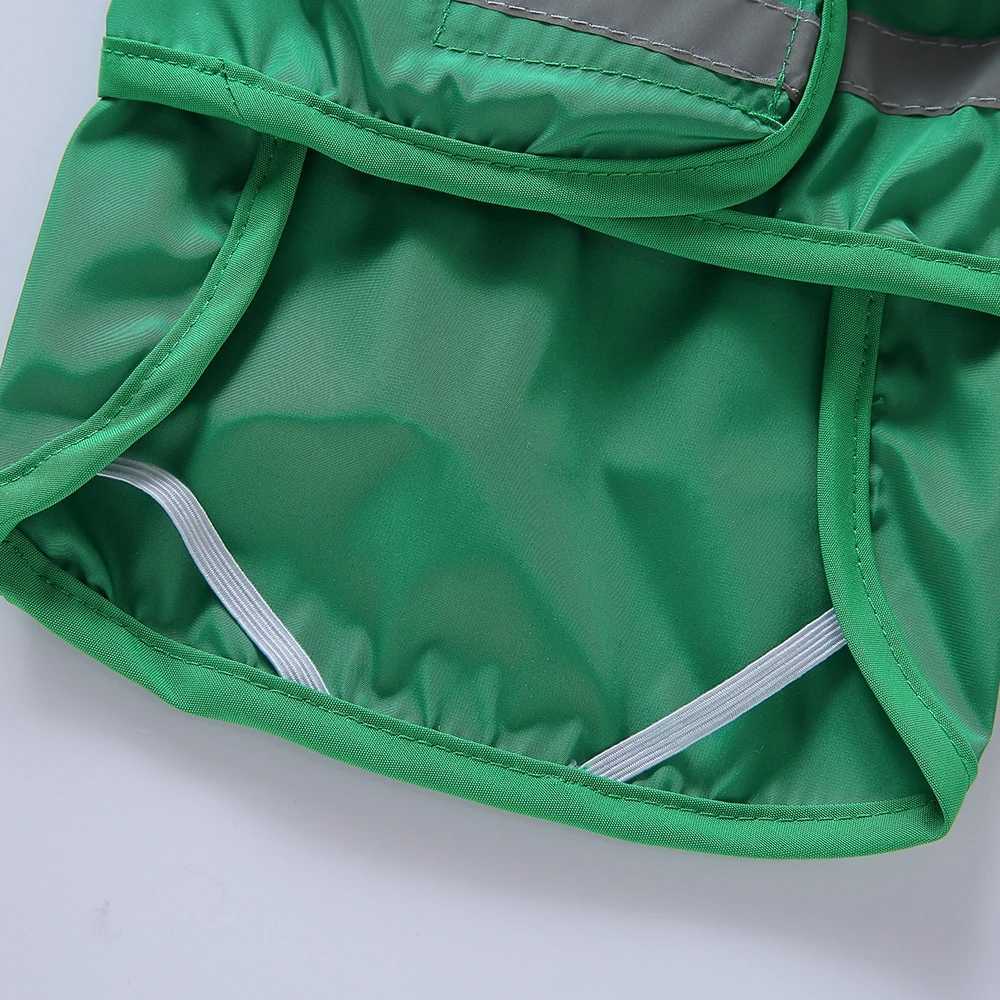 Dog Raincoat Reflective Waterproof Pet Clothes for Small Big Dogs Hoodie Rain Poncho Outdoor Pet Rainwear Bulldog Rain CoatXJ250121