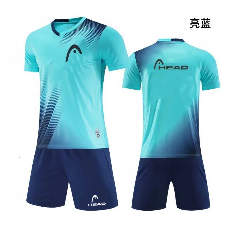 HEAD Mens T-shirt And Shorts Set Summer Mens Tennis Short Sleeve T-shirt Stylish And Comfortable Badminton Training Shorts X250129