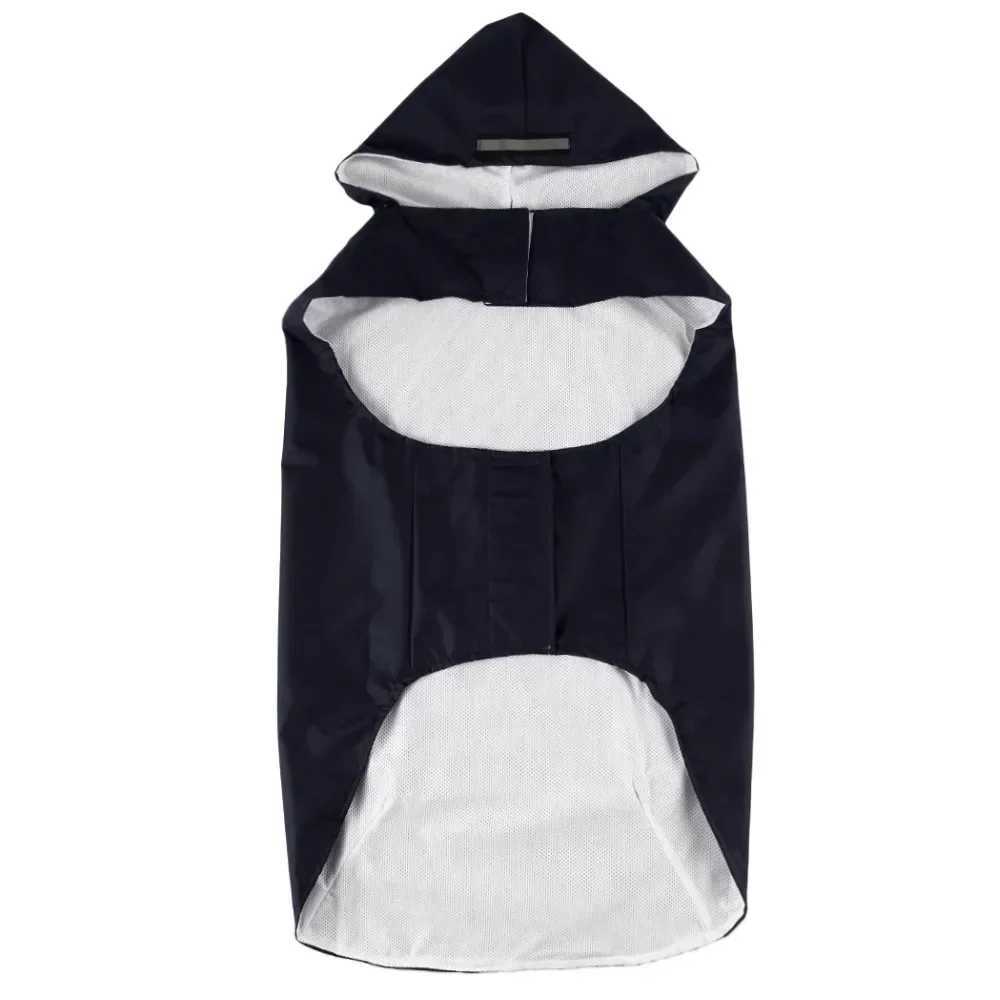 Dog Raincoat Medium Large Dogs Waterproof Hooded Jacket Rain Clothes with Reflective Stripe Outdoor AccessoriesXJ250121