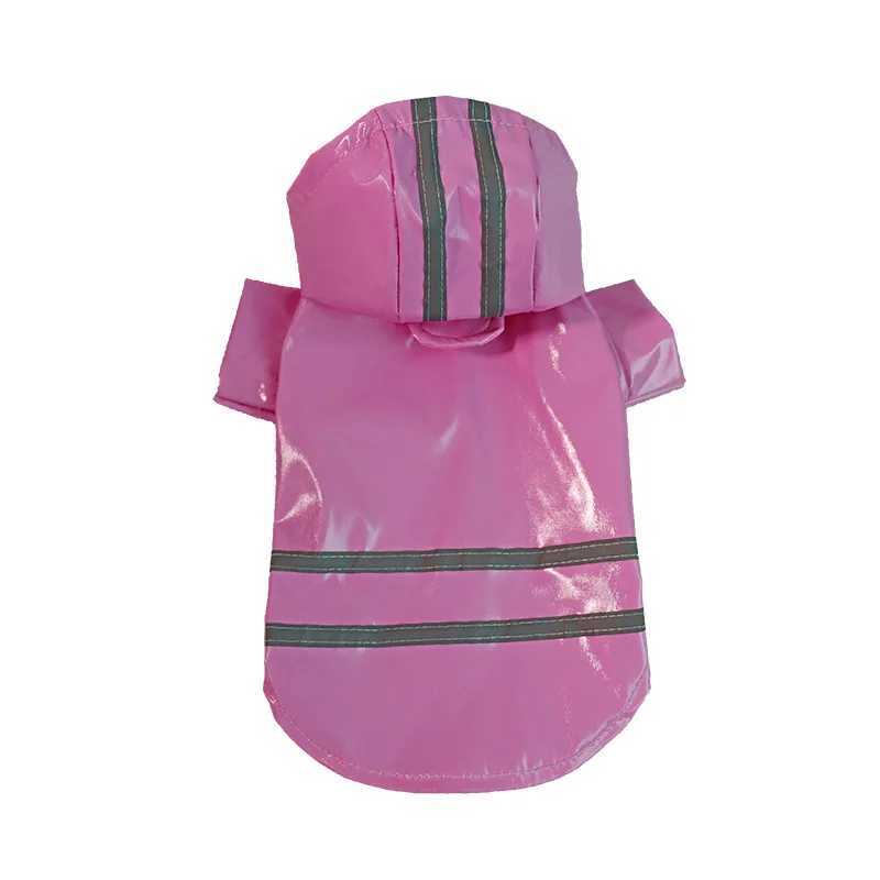 Summer Outdoor Puppy Pet Rain Coat S-XL Hoody Waterproof Jackets PU Raincoat for Dogs Apparel Clothes Little Teddy Dog RaincoatXJ250121