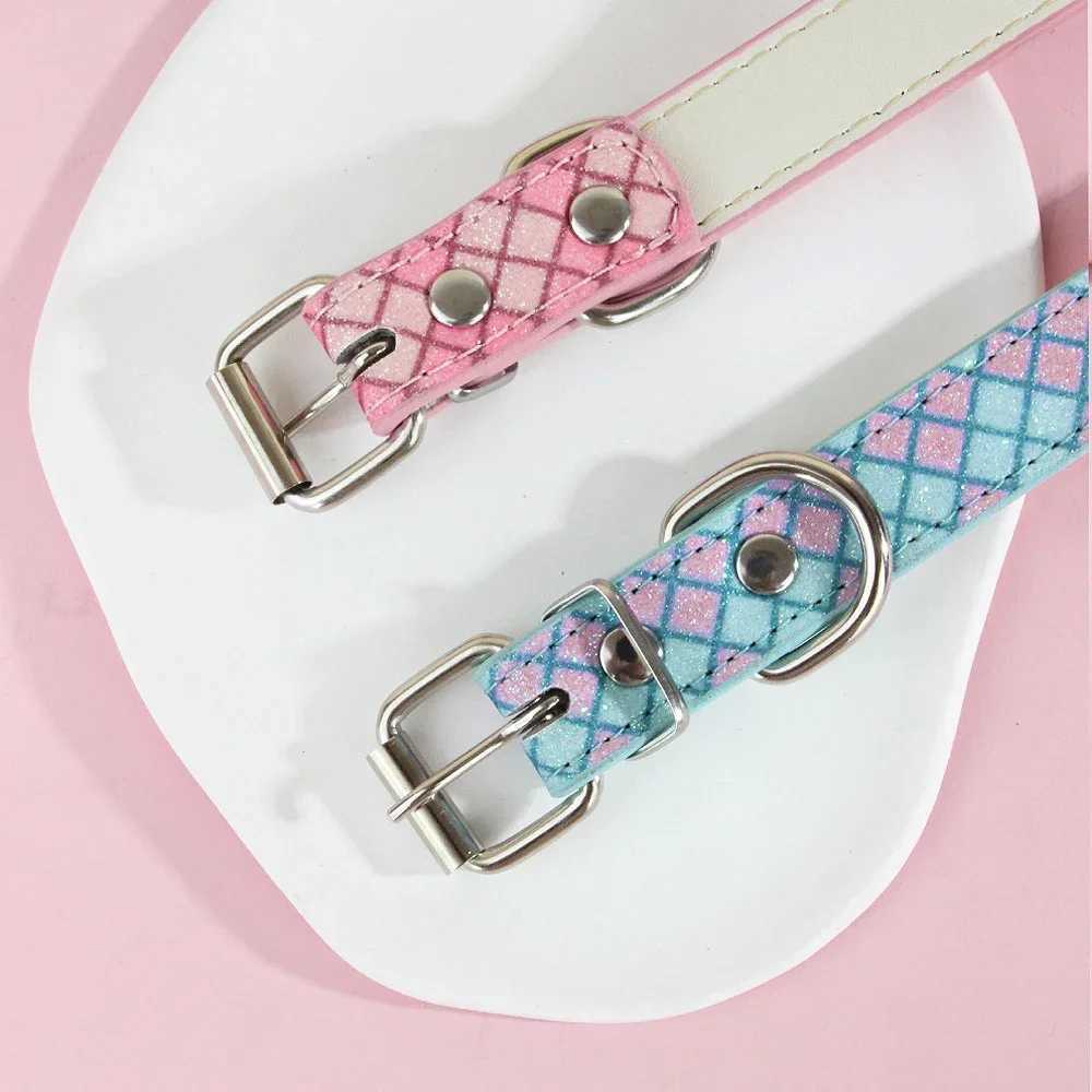 Personalized DIY Name Dog Collars Bling Pet Dog Collar With Diamond Buckle Puppy Cat Letters Charms For Teddy French Bulldog X250129