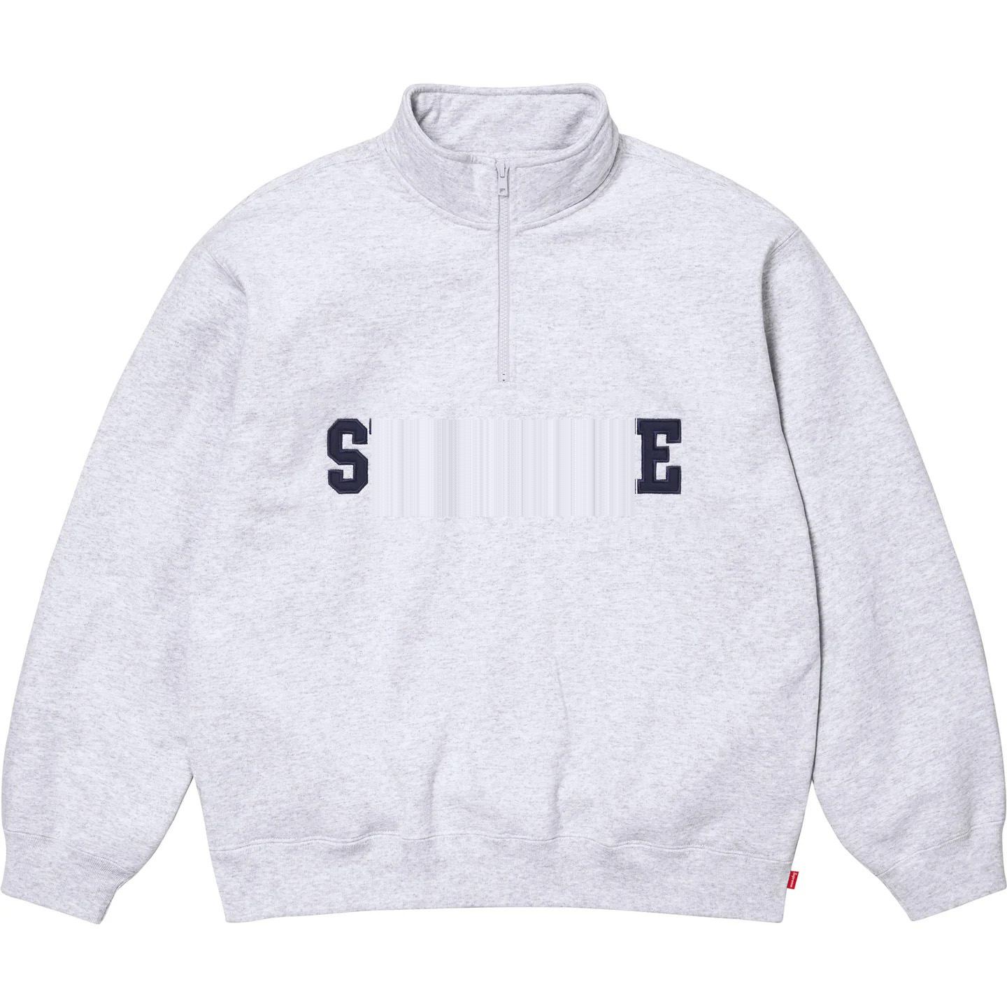 Mens Designer Collegiate Half Zip Pullover Sweatshirt Men Women Skateboard Hip Hop Autumn Winter Oversize High Street Unisex Streetwear Hooded Sweatshirt