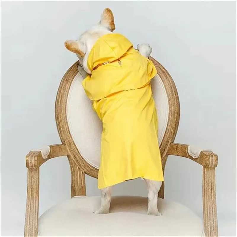 Impermeable Big Dog Raincoat Waterproof Pet Clothes for Medium Large Dogs Golden Retriever Pitbull Rain coats mascotas ClothingXJ250121