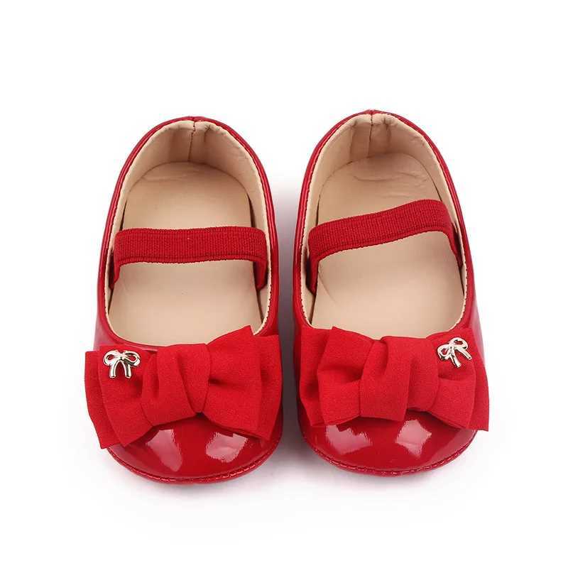 Super Baby Soft Sole Walking Shoe New Baby Princess Shoe Lacquer Leather Baby Shoe Bow Girl Shoe Kid Shoe Leather Shoe Baby Item X250129