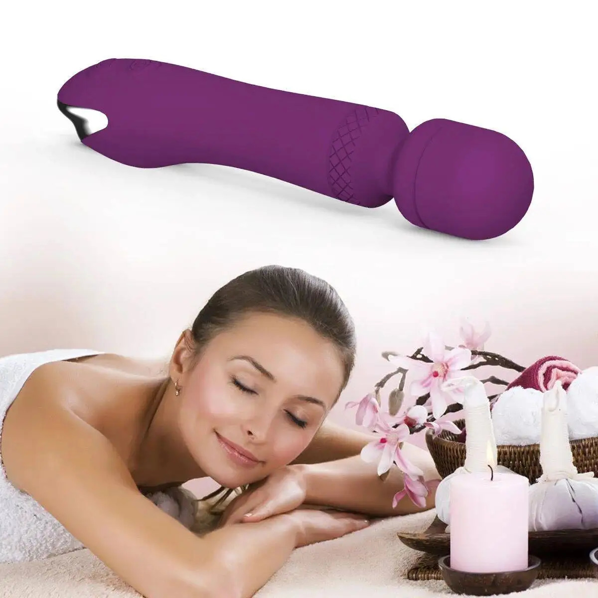 selling powerful electric personal wand massager for women vibrator 250114