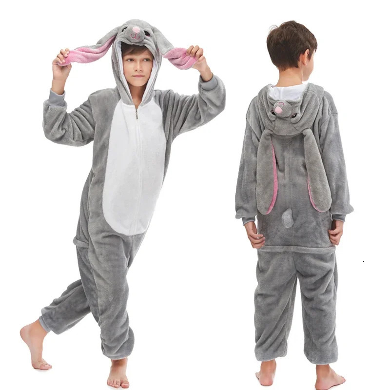 Halloween Dinosaur Animal Cartoon Hooded Jumpsuits Kids Onesies Kigurumi Dragon Pijama Panda Sleepwear Adult Onesie Boy Onesies 250114