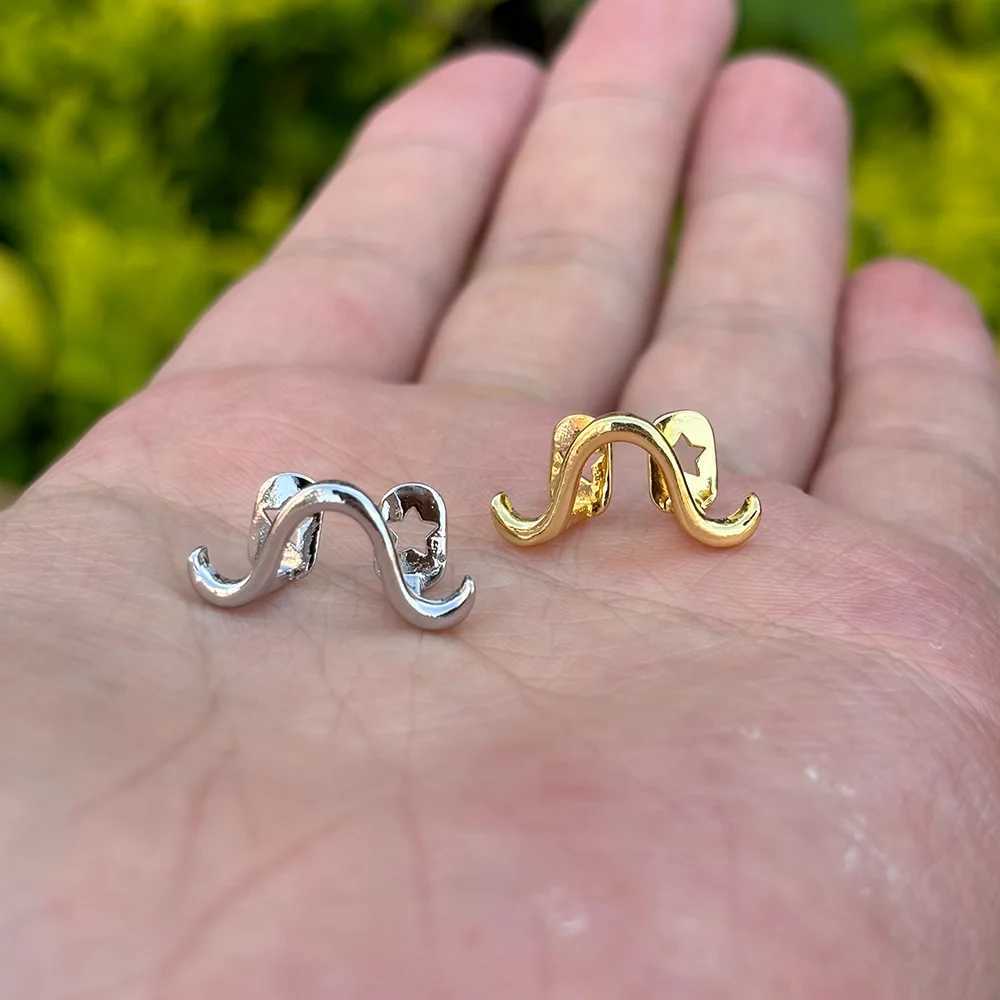 RACHELZ Trend 2024 Single Twist Wave Zircon Teeth Grillz Hip Hop Glossy Tooth Caps For Women Men Body JewelryXJ250114