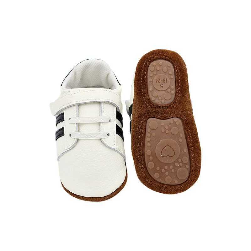 Baby Leather Casual Crib Shoes For First Steps For Toddlers Girl Boys Newborn Infant Educational Walkers kids Children Sneakers X250129