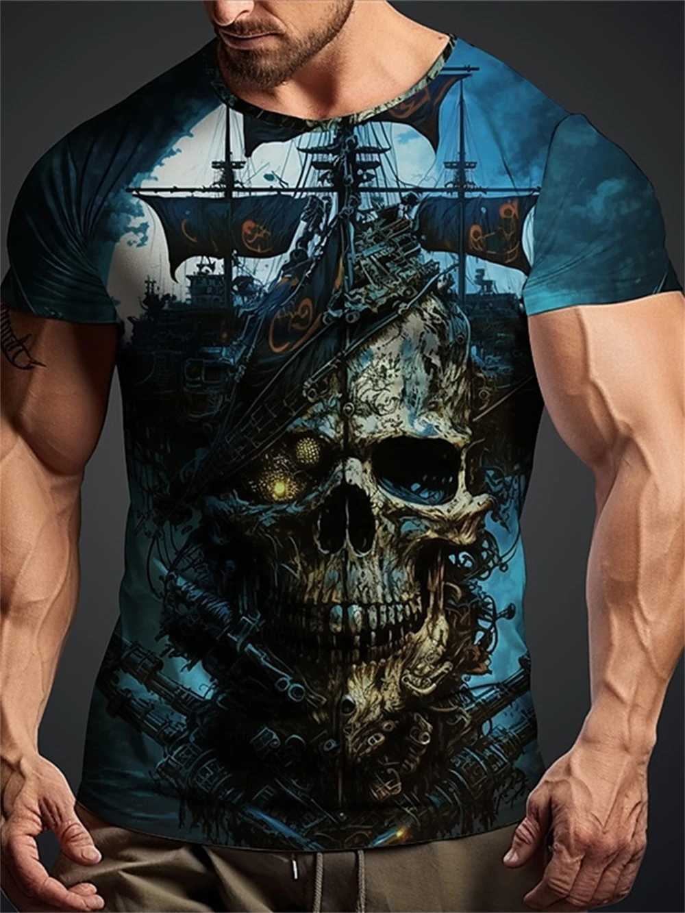 Mens Christian T Shirts 3D Print Casual Daily Short Sleeve Summer Outdoor Sport Mens T-Shirt Vintage Fashion Street Mens TeesXJ250117