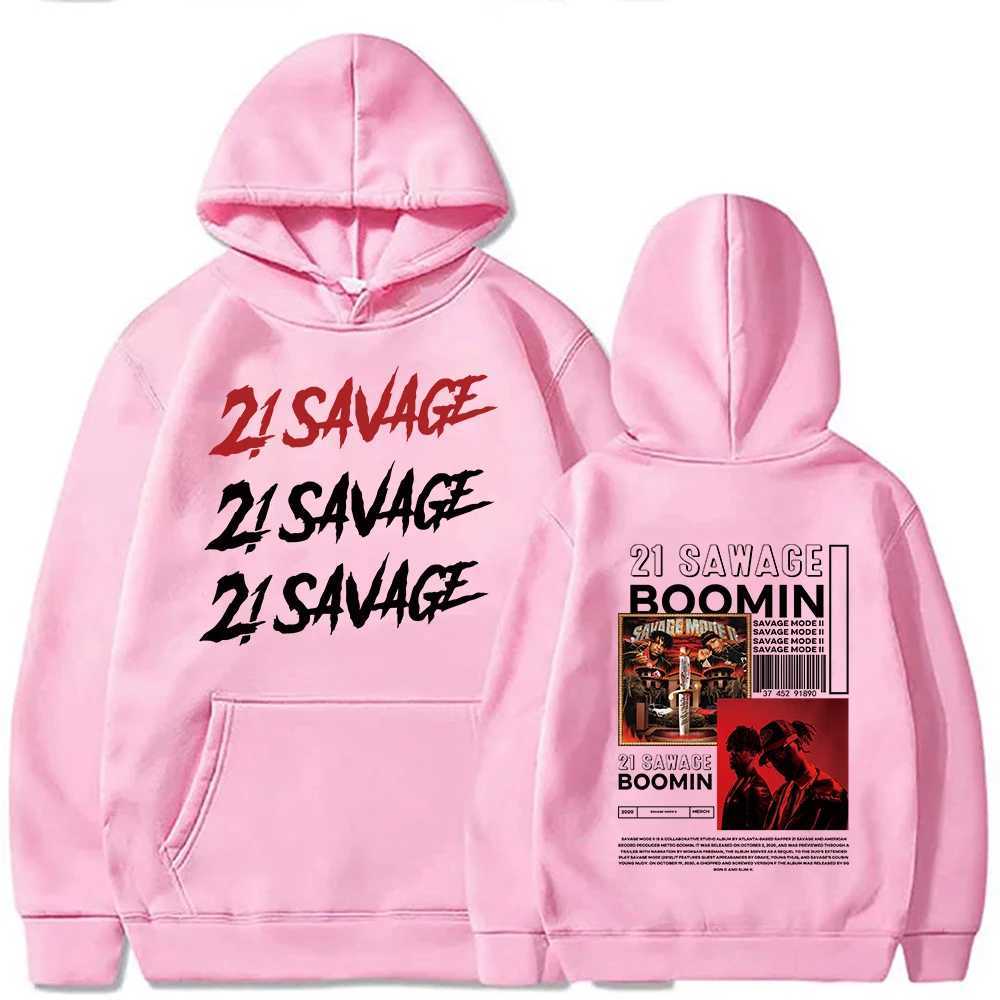 21 Savage Story American Dream Hoodies Tour Merch Women Men Fashion Casual Long Sleeve Sweatshirts HarajukuXJ2500118