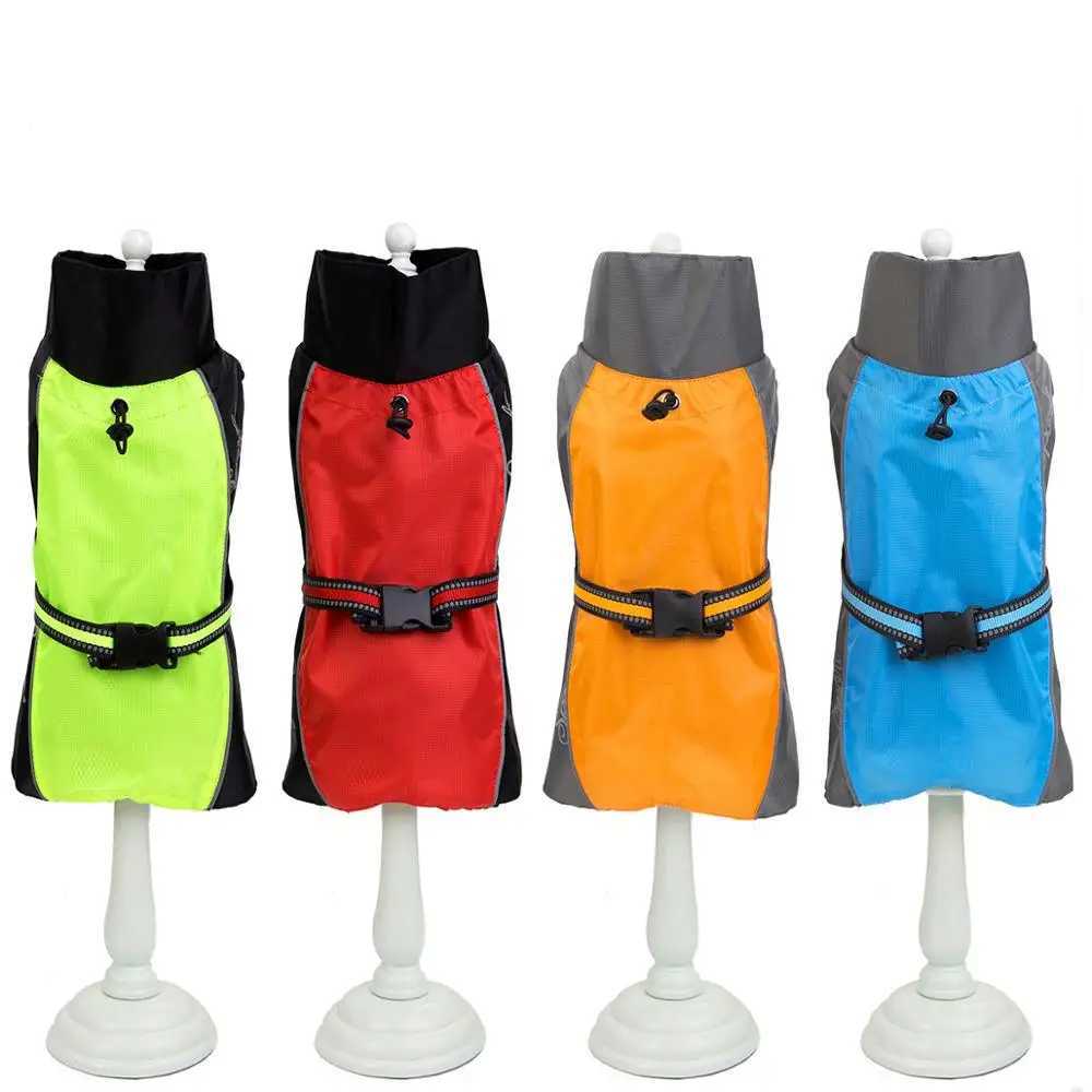 2024 Pet Dog Rain Coat Waterproof Jackets Breathable Assault Raincoat for Big Dogs Cats Apparel Clothes Pet Supplies 7XL 8XL 9XLXJ250121