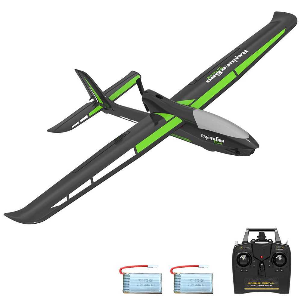 VolantexRC 76102SR Ranger 600 EPP 2.4GHz 4CH 6-Axis Gyro One Key Aerobatics XPilot Stabilization System RC Airplane Glider RTF X250129