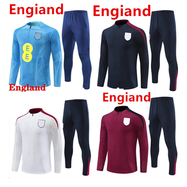 2024 2025 ENGLANDs tracksuit soccer jersey training suit KANE STERLING MOUNT FODEN SAKA 24/25 ENGLANDs training suit MEN KIDS national football sets uniform 33