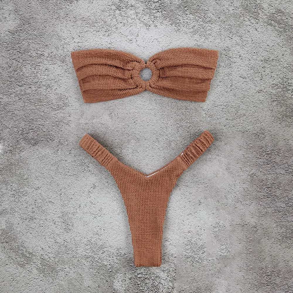 Sexy Bikini 2025 Swimsuit Women Swimwear Push Up Bikini Set Thong Brazilian Bathing Suit Beach Wear Biquini Bather FeXJ250120