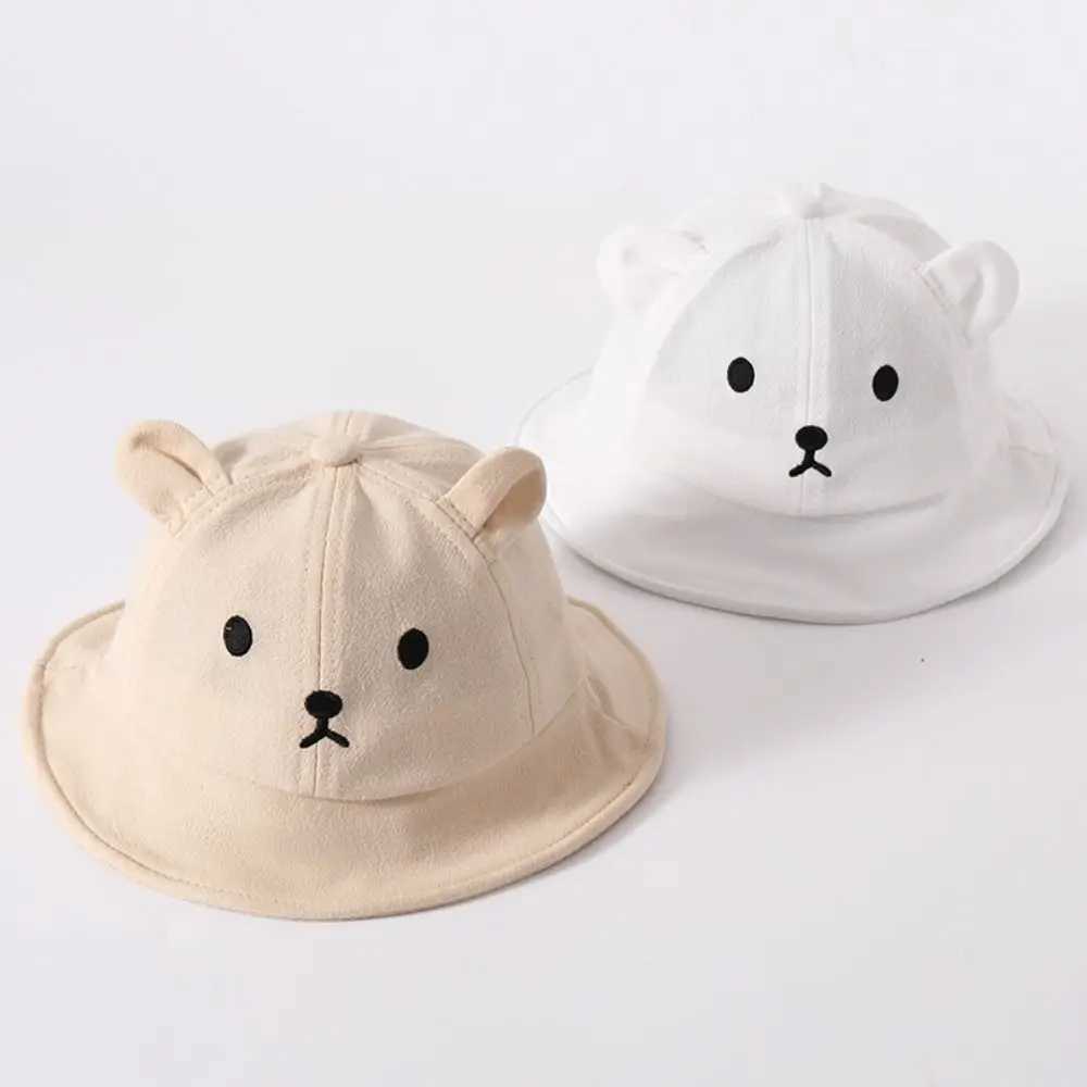 New Cute Summer UV Protective Sunscreen Hat Portable Breathable Childrens Fishermans Hat M250121