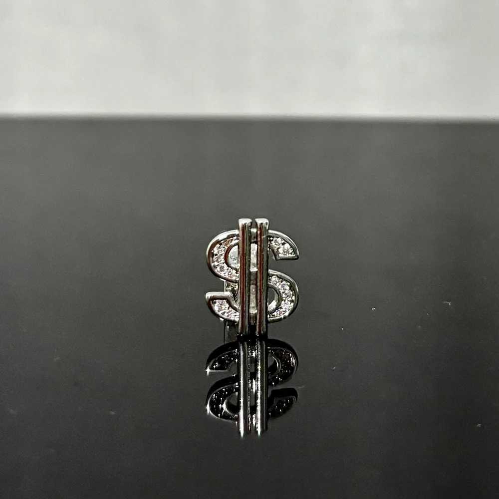 RACHELZ Hip Hop Iced Out CZ Stone Dollar Teeth Grillz Gold Silver Color Zircon Tooth Caps Braces Women Men Punk JewelryXJ250114