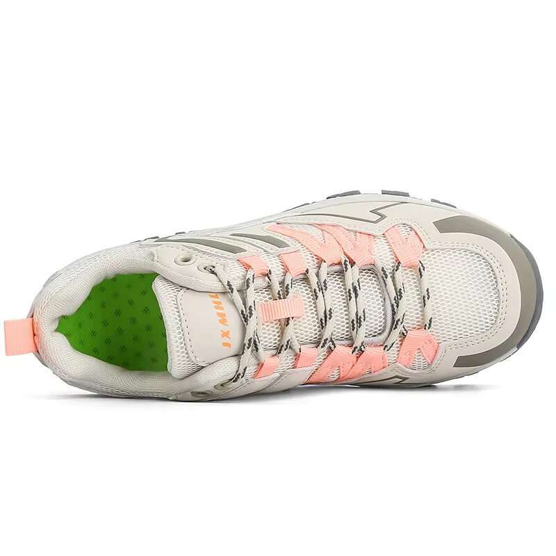 Women Outdoor Casual Shoes Summer Breathable Mesh Hiking Sneakers Female Light Trekking Footwear Flat Fashion Climbing Work
